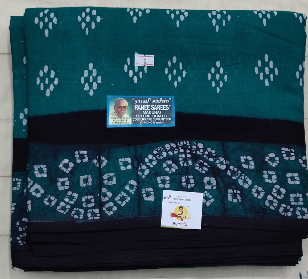 Ranee voyal saree 10.5yardz(9.5mtrs)