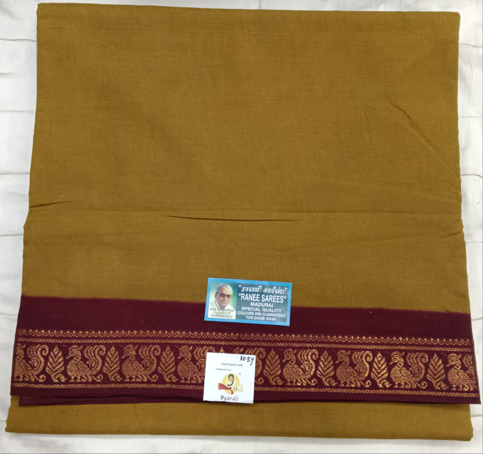 Ranee voyal saree 10.5yardz(9.5mtrs)