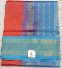 Load image into Gallery viewer, Pure silk cotton -Korvai 10yards madisar