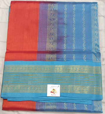 Pure silk cotton -Korvai 10yards madisar