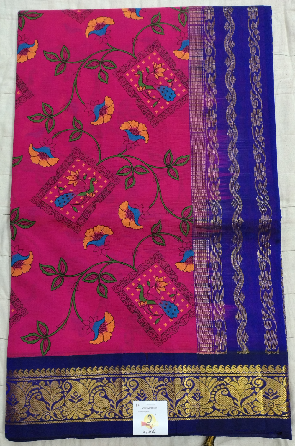 Korvai Printed 6 yards