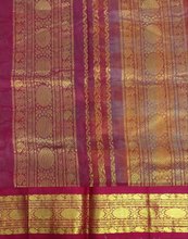 Load image into Gallery viewer, Pure silk cotton -Korvai 10yards madisar