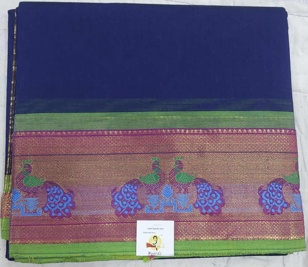 Chettinadu/ Karaikudi cotton 6 yards