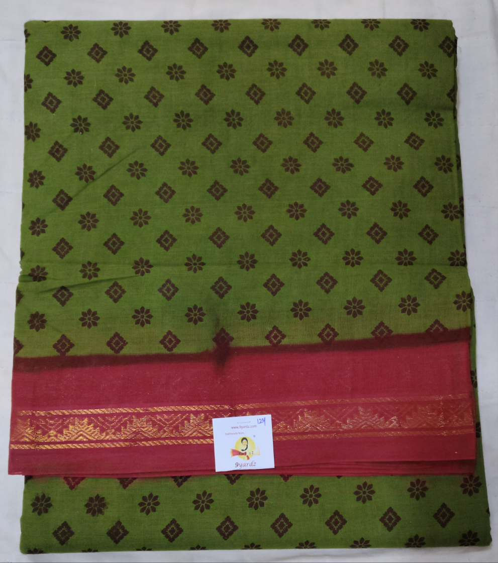 Sungudi cotton 12 yardz