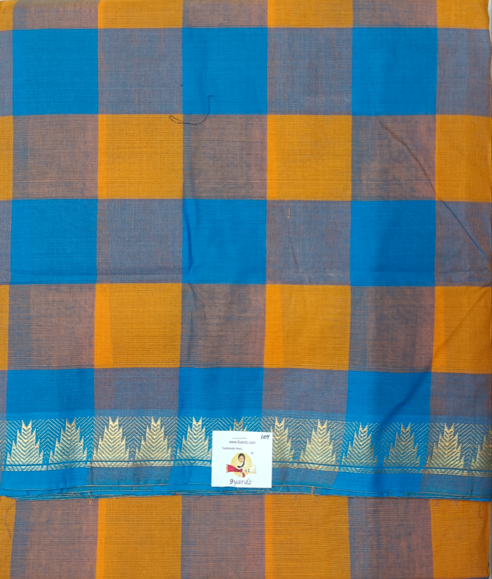 Chettinadu / Karaikudi cotton 10yards madisar