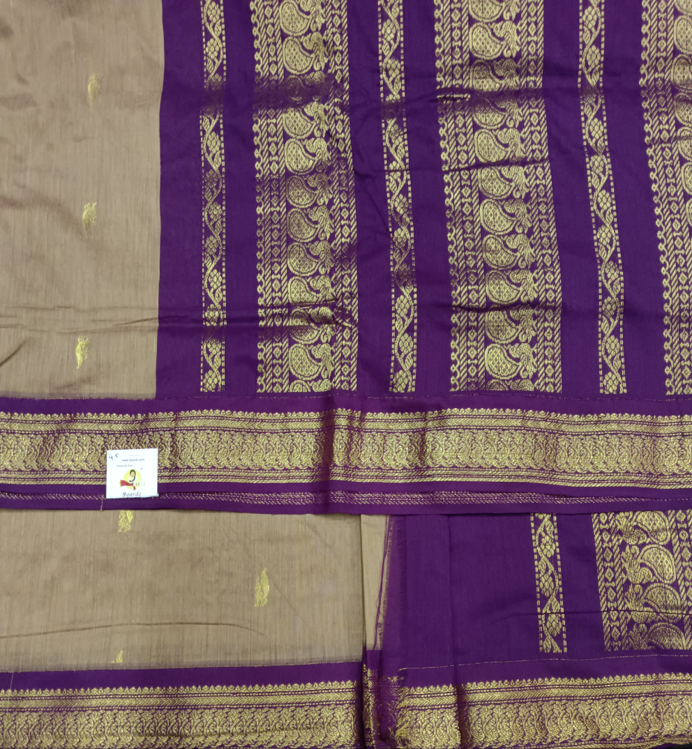 Kalyani Cotton Butta  9.5yardz