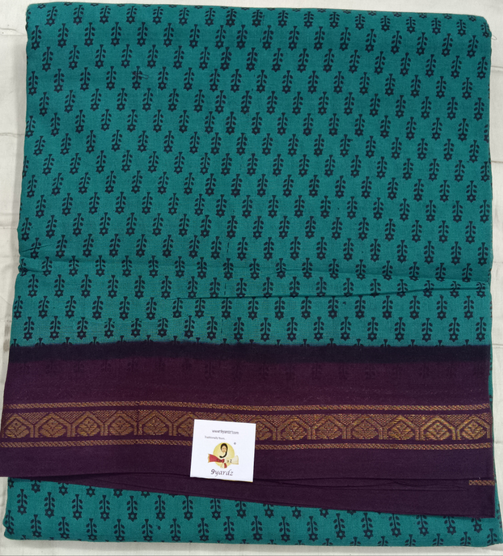 Sungudi cotton 12 yardz