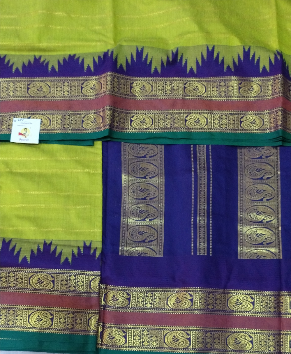 Akshaya cotton 10.25 yards madisar