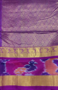 Korvai Silk Cotton Pochampalli 10yardz