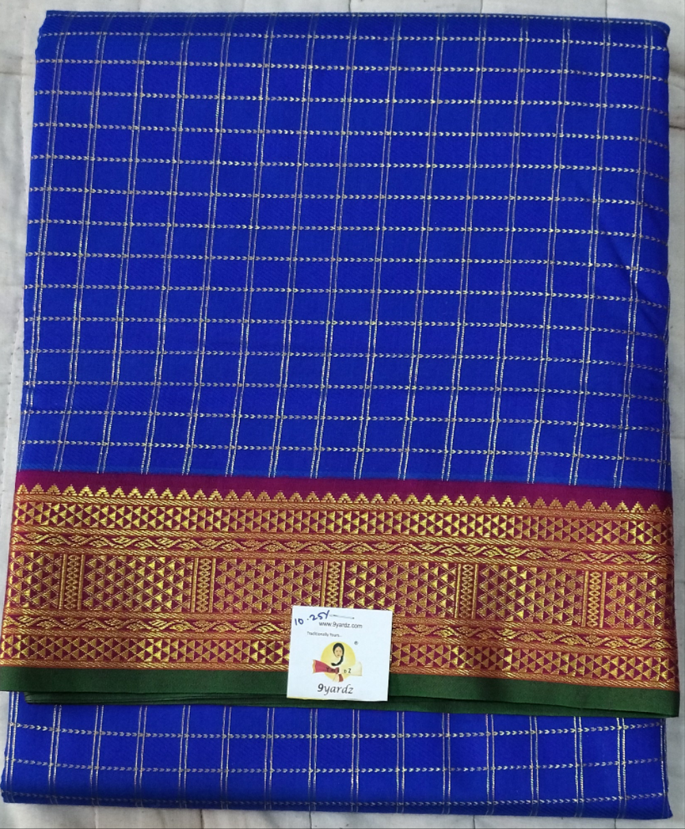 Akshaya cotton 10.25 yards madisar