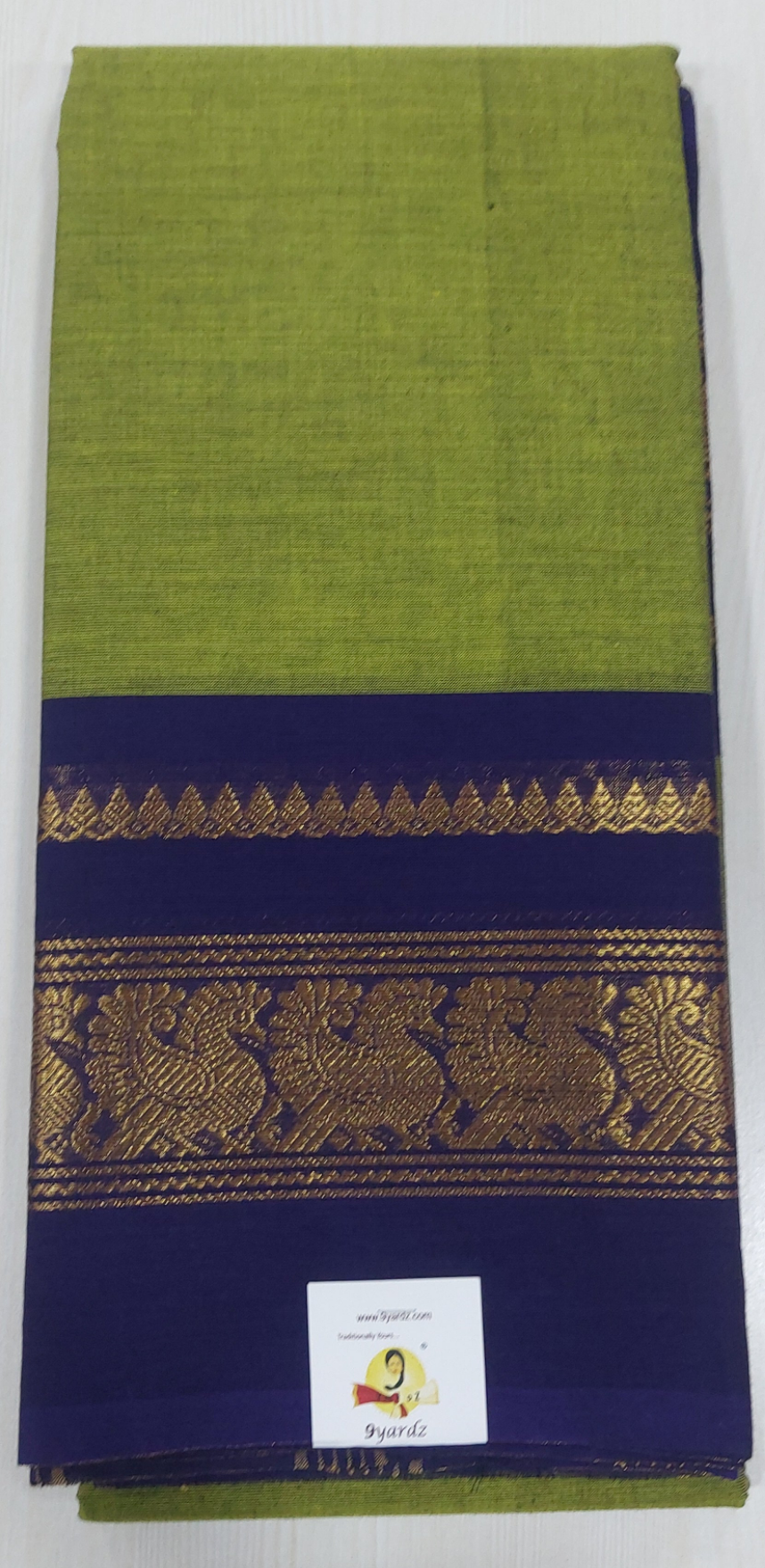 Chettinadu/ Karaikudi cotton 6 yards