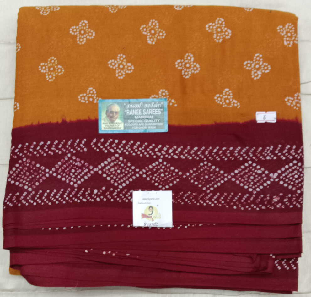 Ranee voyal saree 10yardz(9.1mtrs)