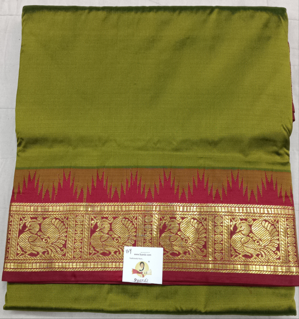 Pure silk 11yardz  saree