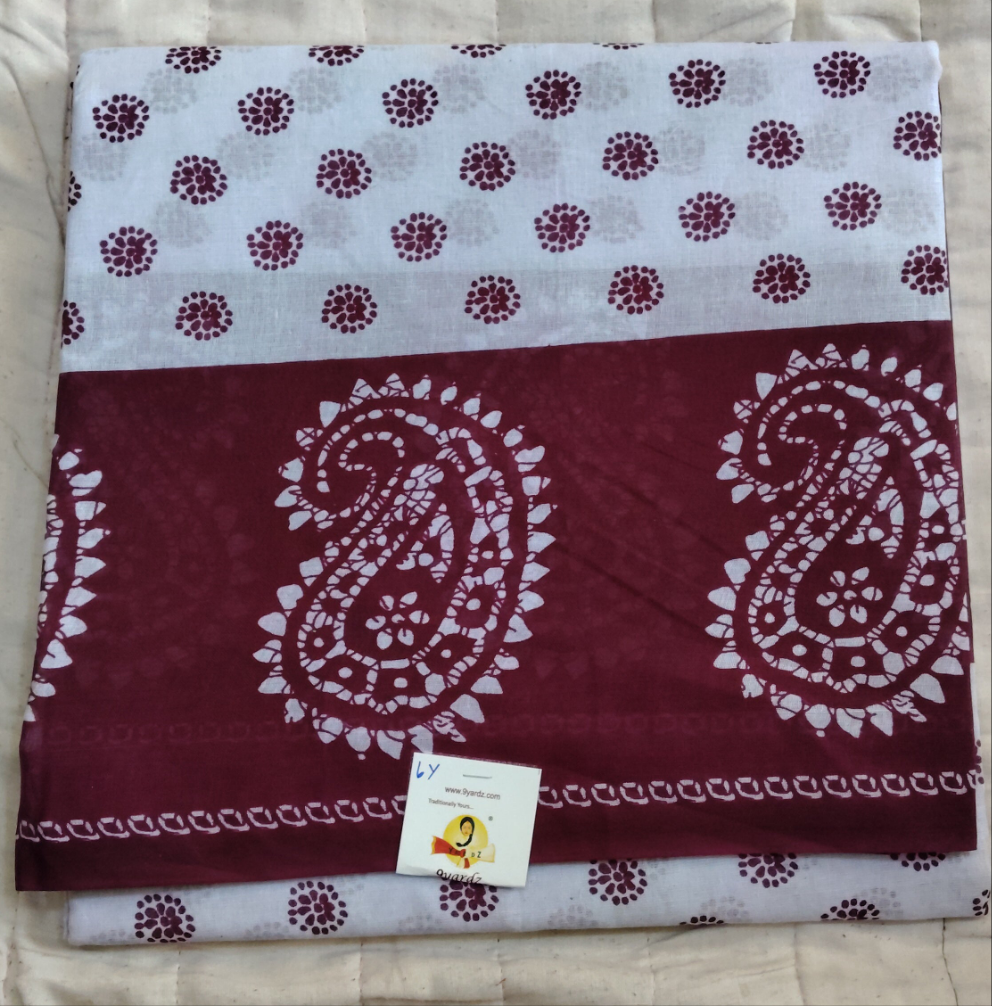 Erode cotton 5.5 metres