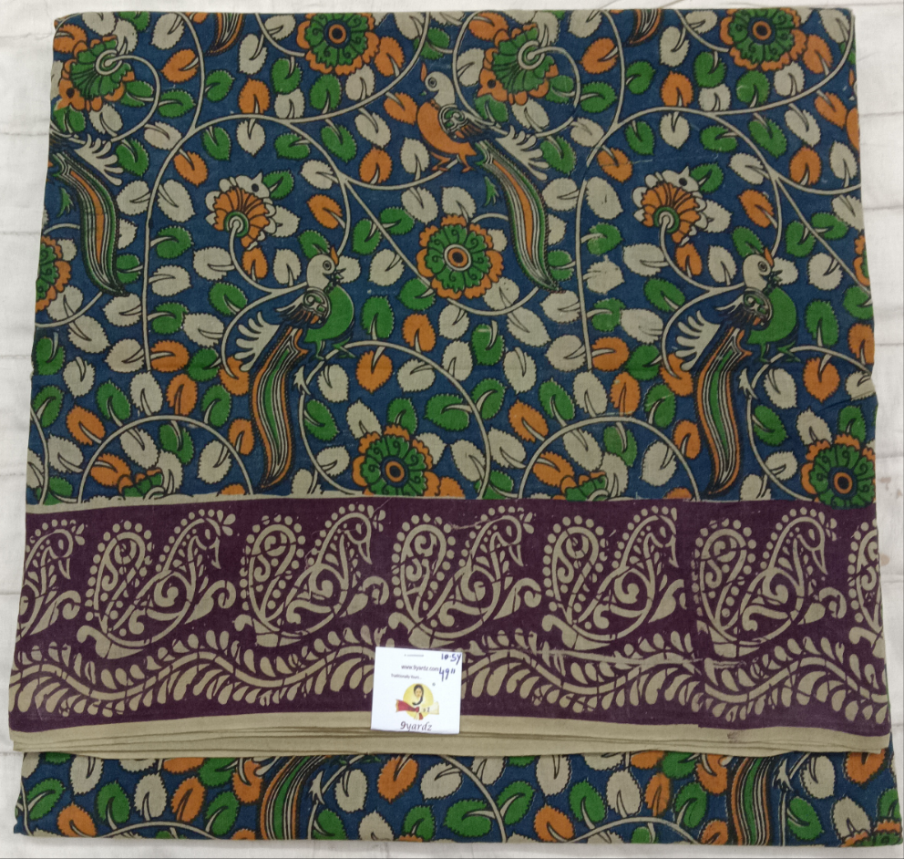 Sungudi cotton 10.5yards 49"