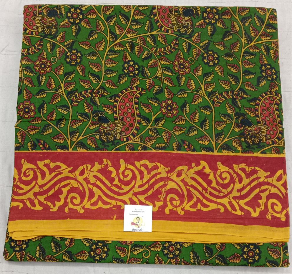 Sungudi cotton 10.5yards 49"