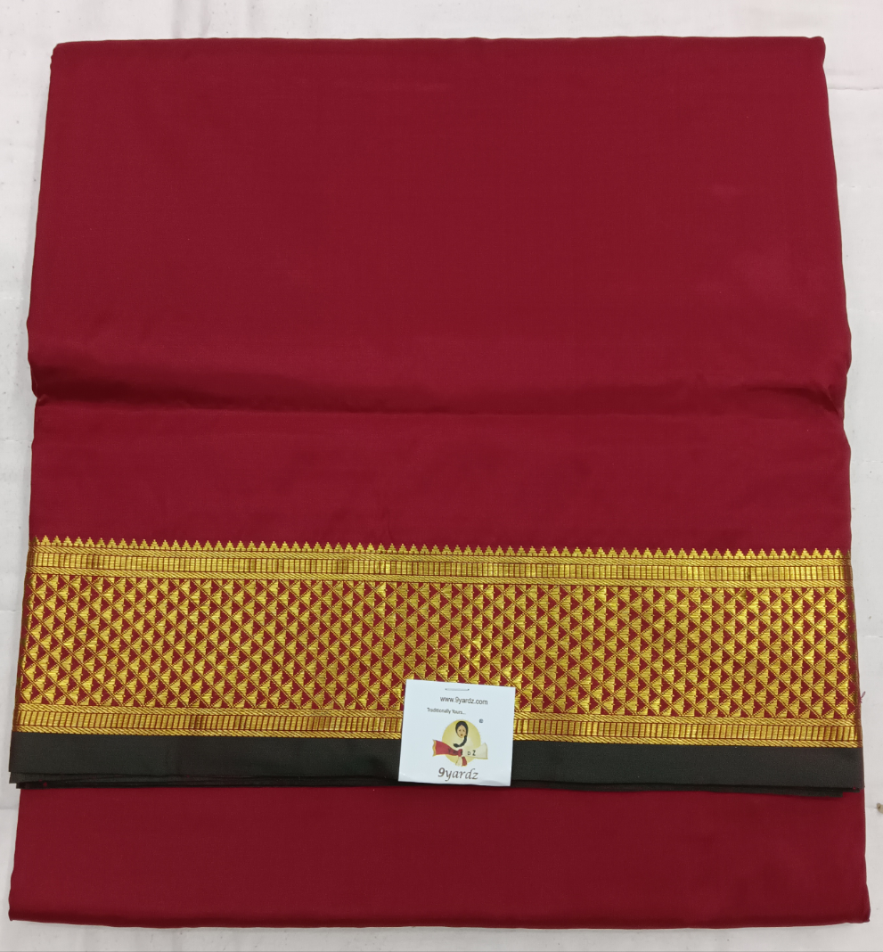 Pure silk10yardz Muhurtham saree