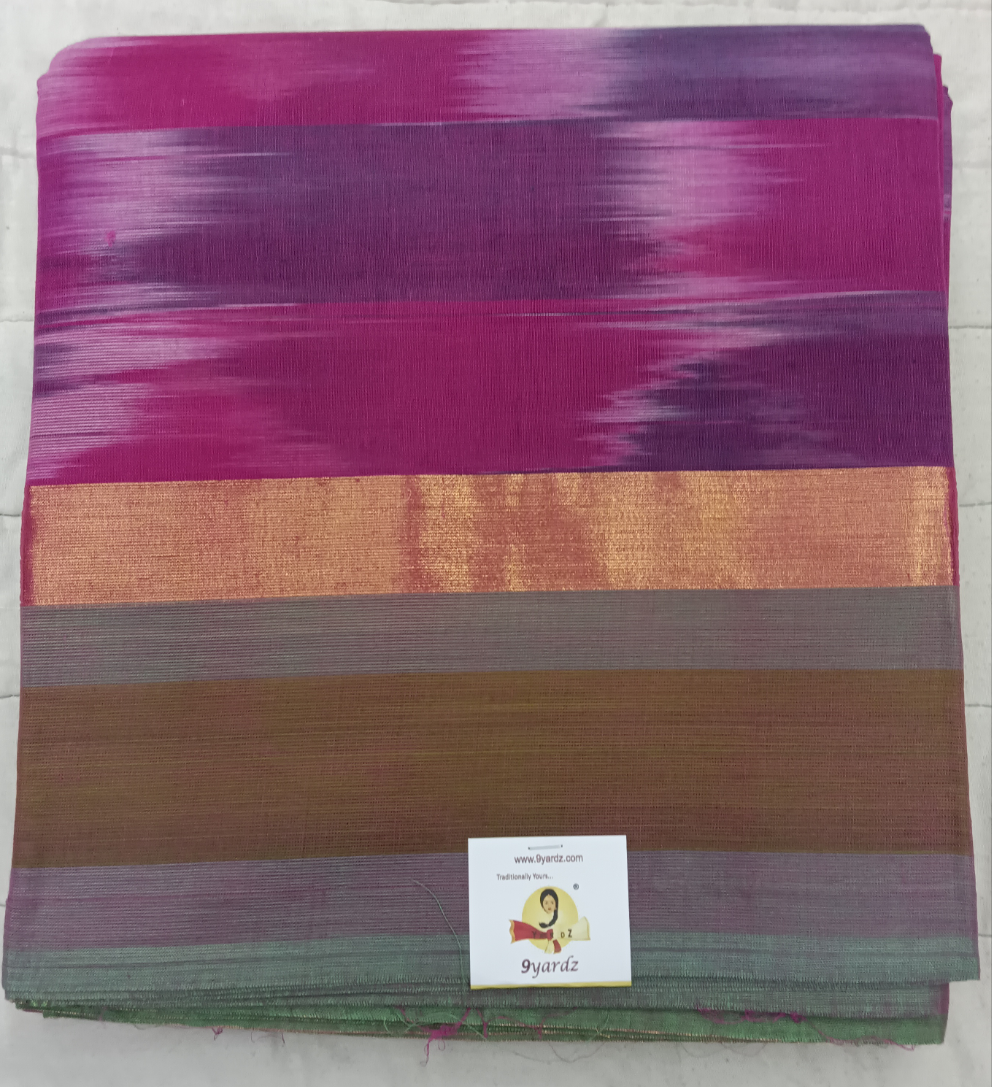 Ikat Cotton sarees 6Yardz