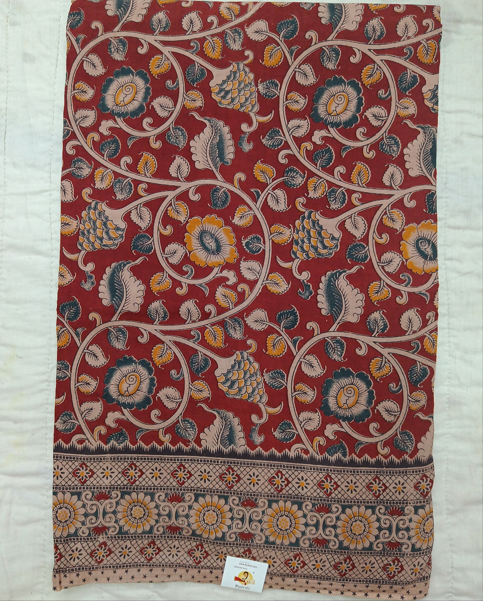 Kalamkari cotton 6yardz