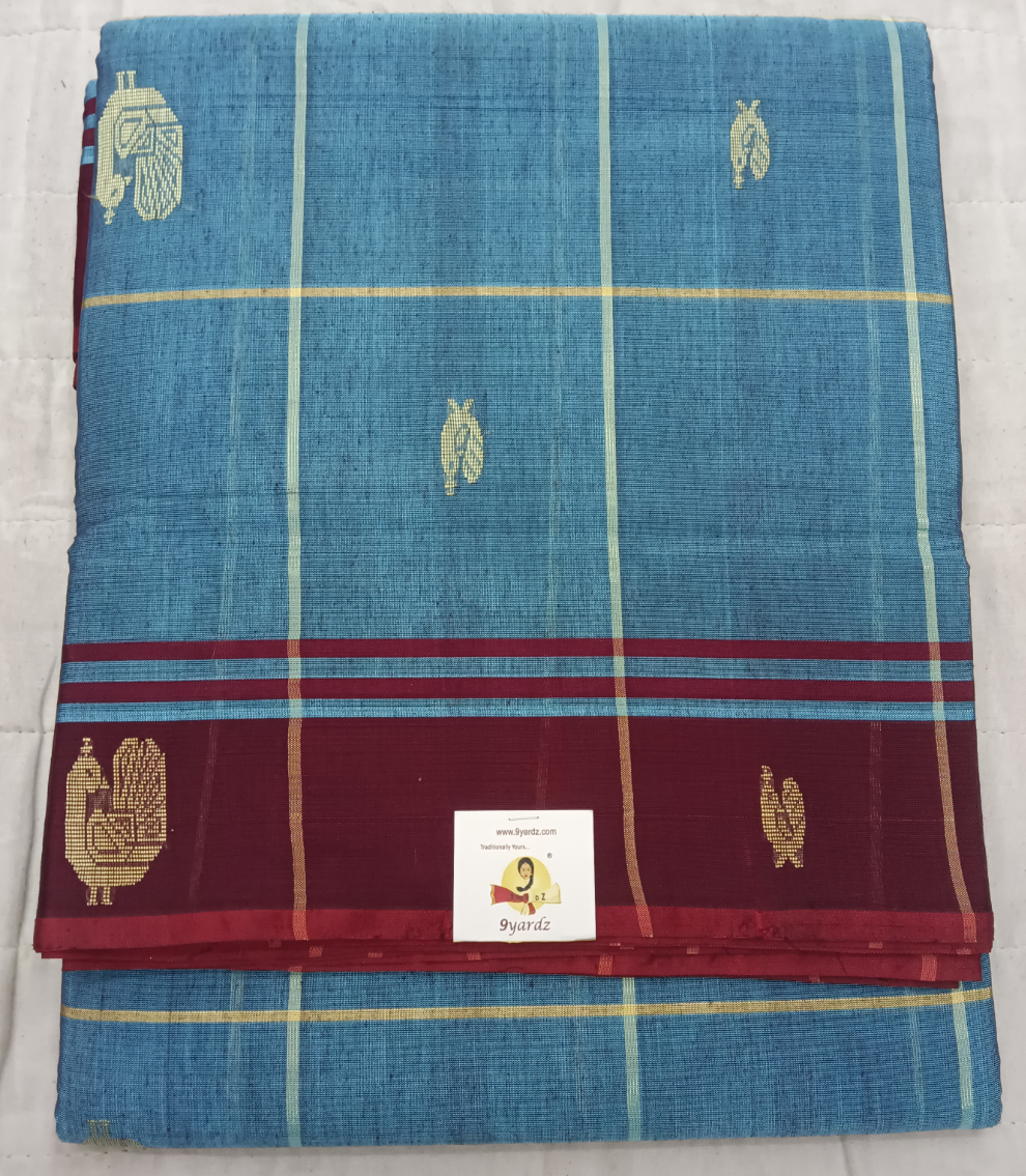 Devendra 10yards Body Checked Embossed
