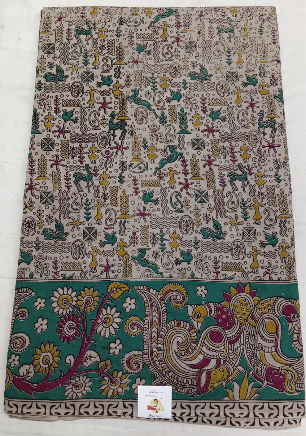 Kalamkari cotton 6yardz