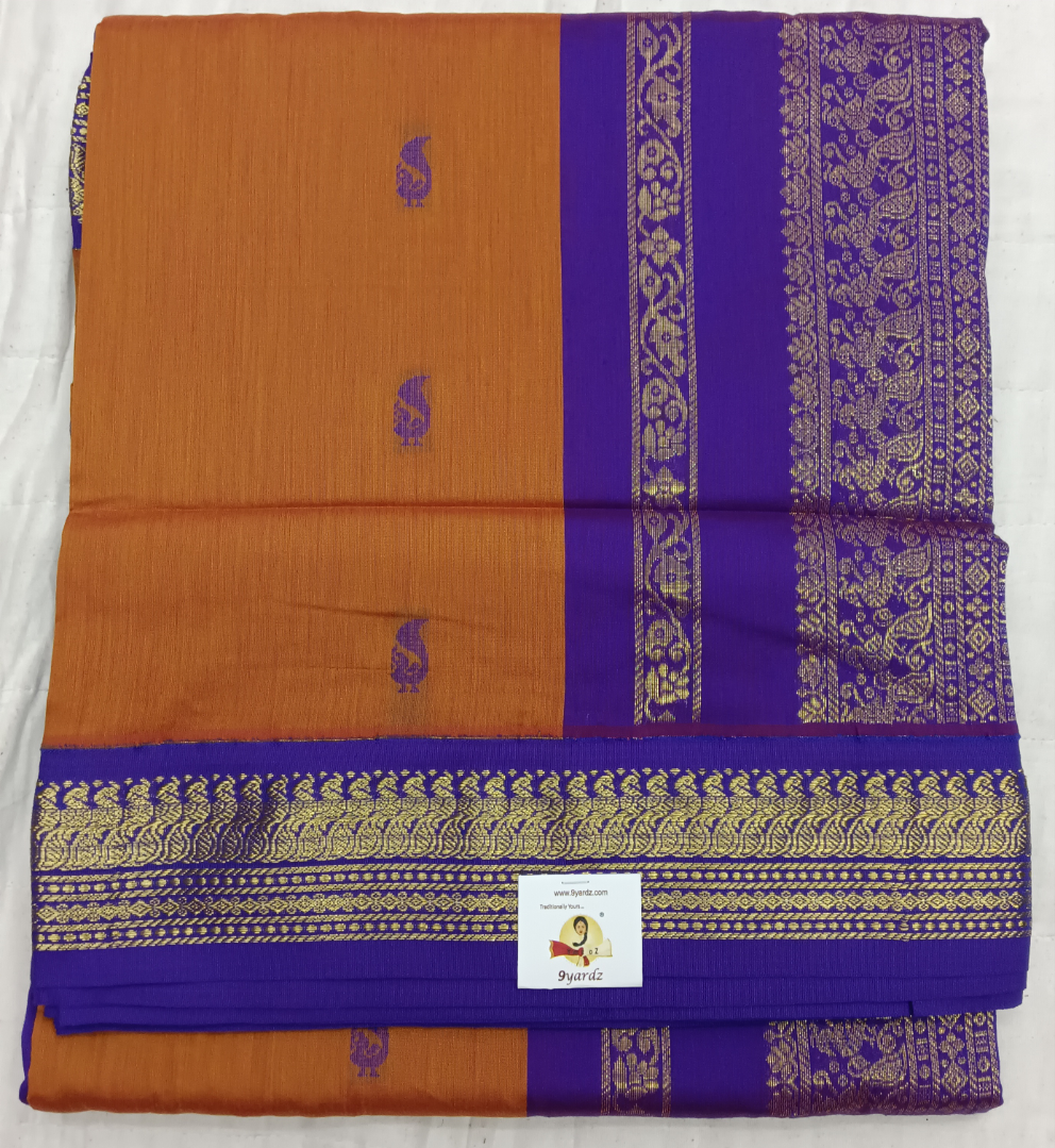Kalyani Cotton Butta  9.5yards