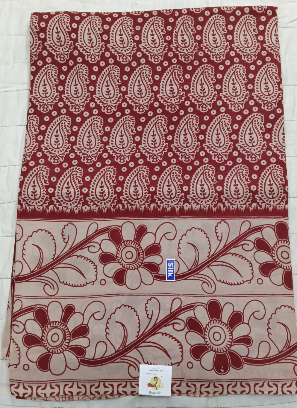 Kalamkari silk 6yardz