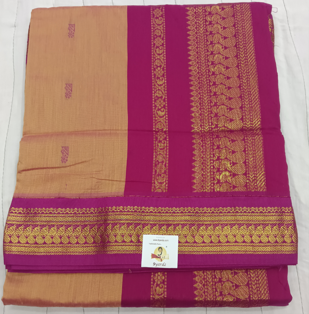 Kalyani Cotton Butta  9.5yards