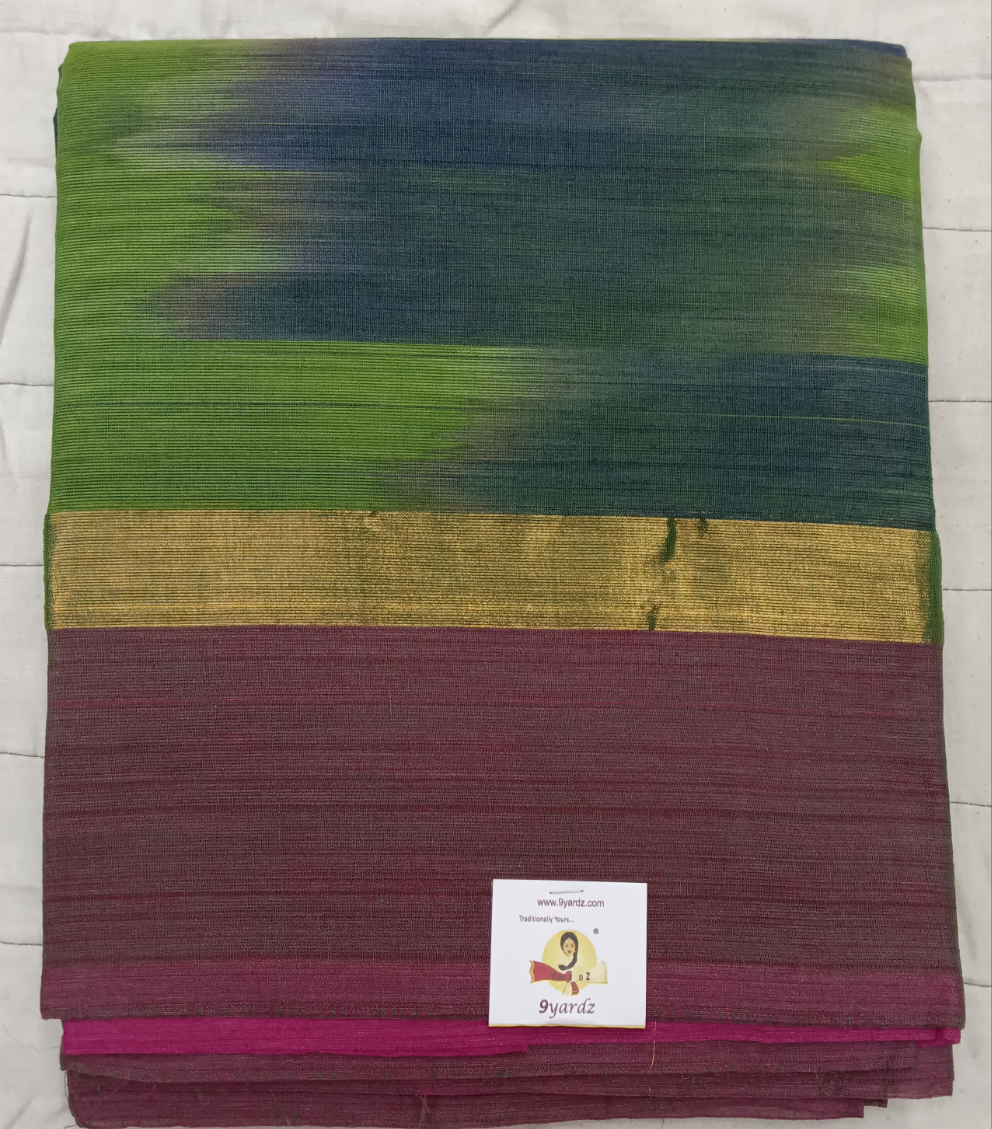 Ikat Cotton sarees 6Yardz