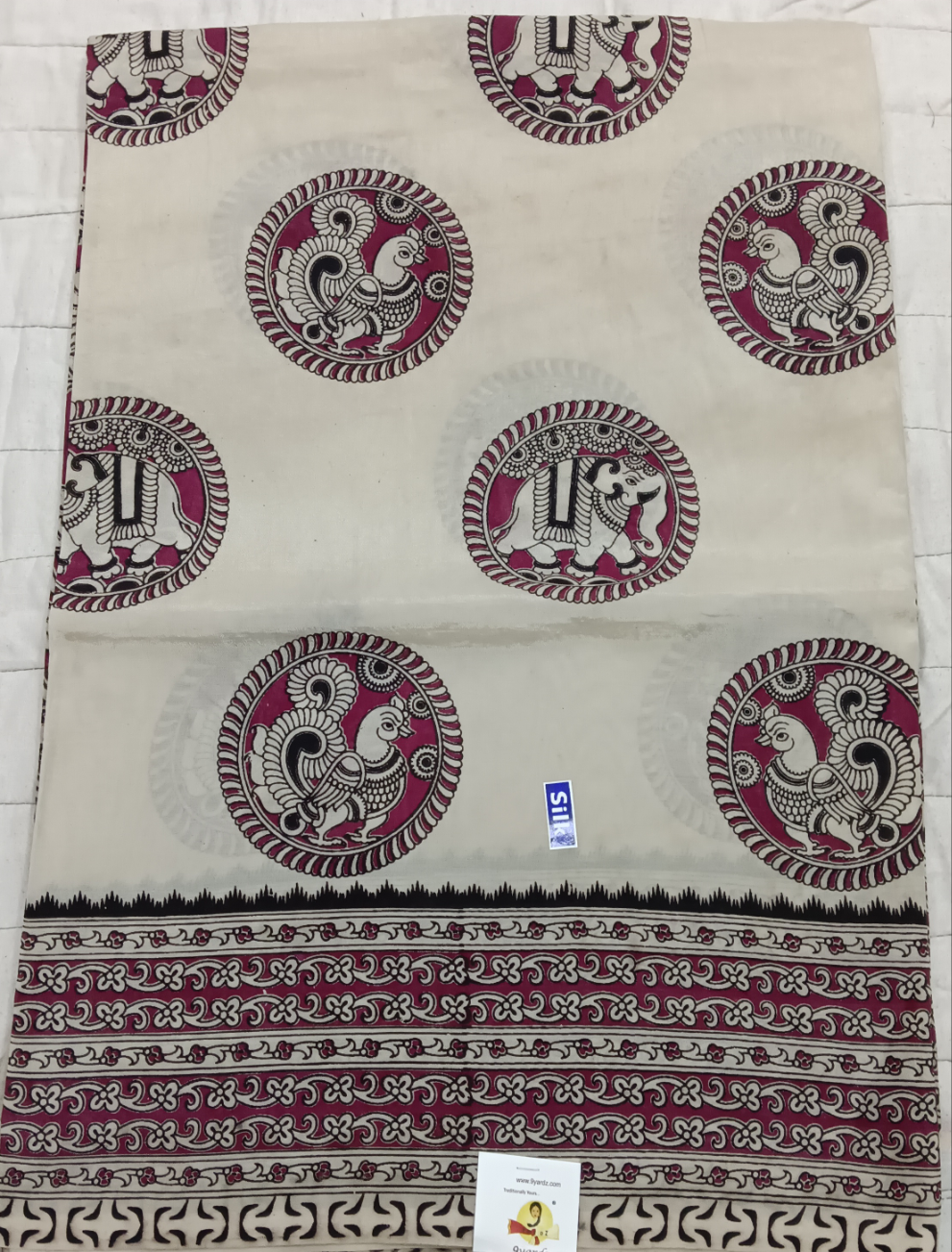 Kalamkari silk 6yardz