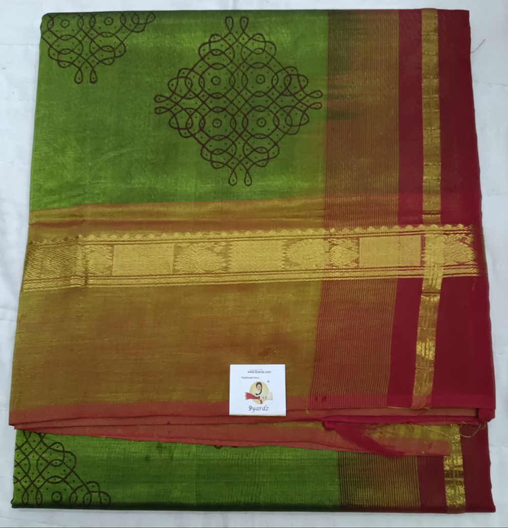 Printed Pure silk cotton 6 yards