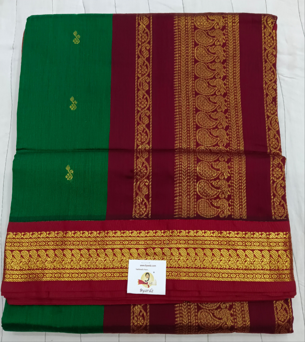 Kalyani Cotton Butta  9.5yards