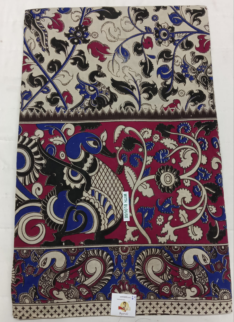 Kalamkari cotton 6yardz