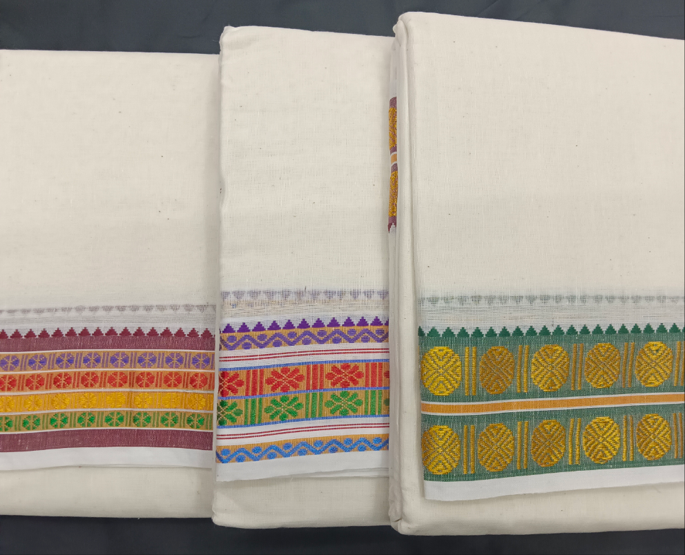 Nagari Cotton Dhothi 9*5