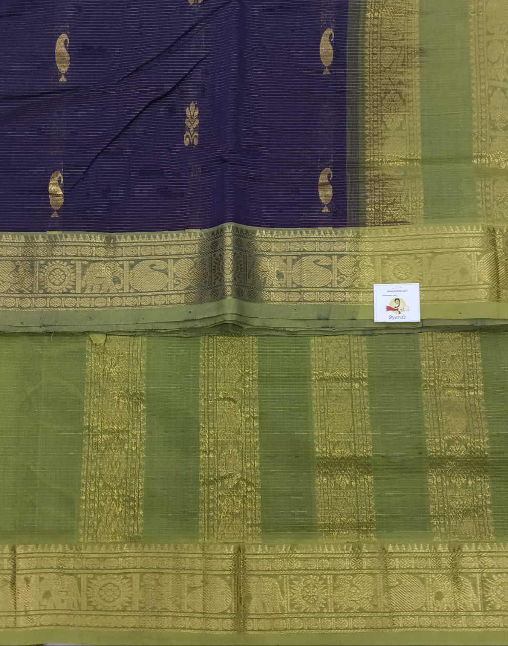 Mercirised/ Semi Gadwal Cotton vairaoosi madisar