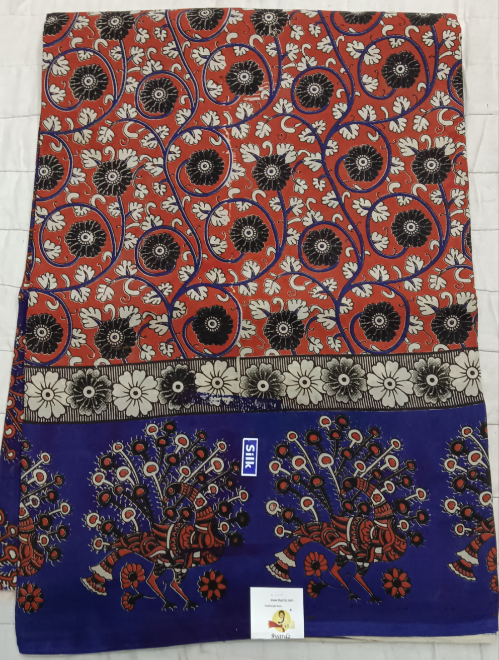 Kalamkari silk 6yardz