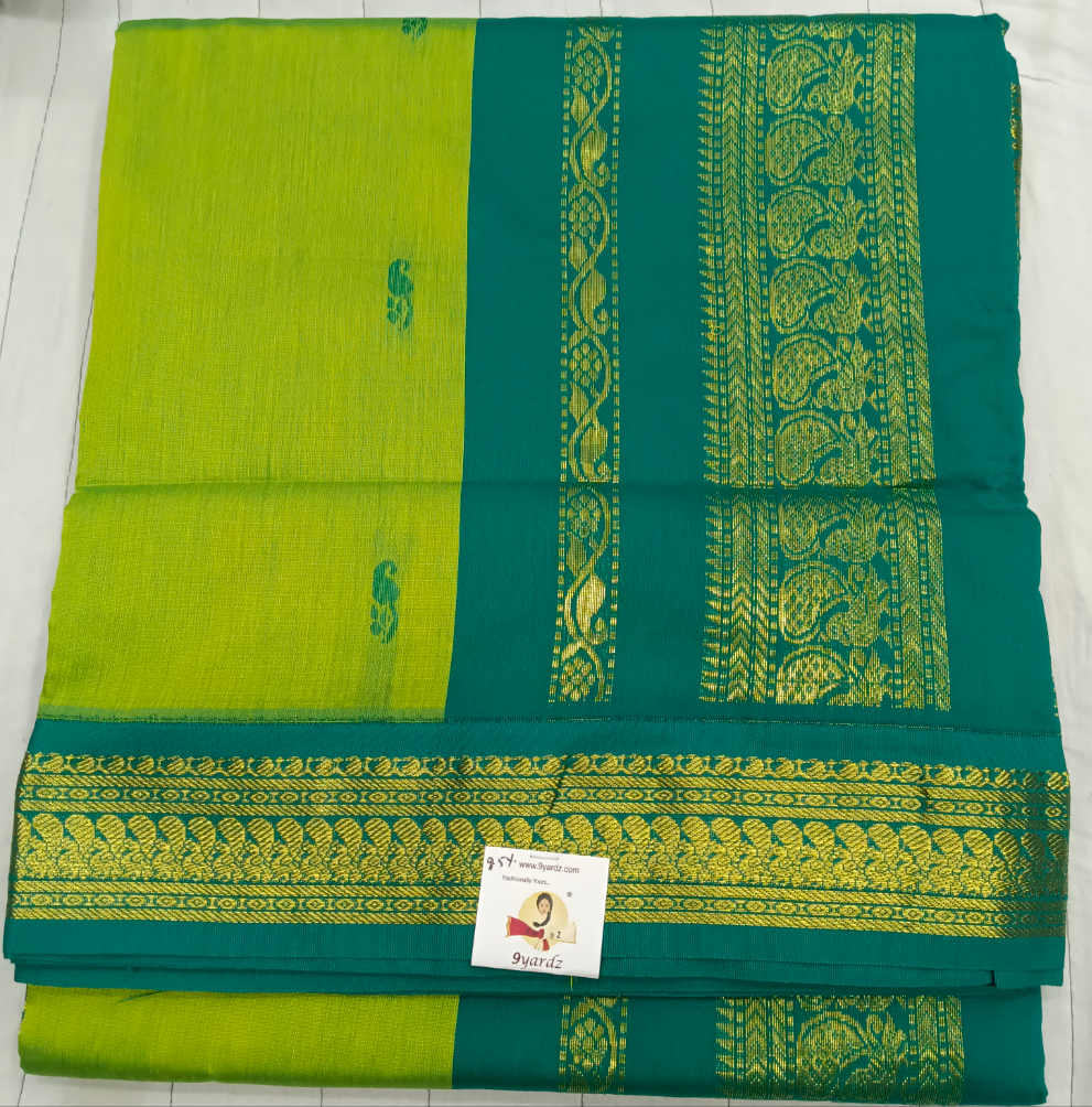 Kalyani Cotton Butta  9.5yards