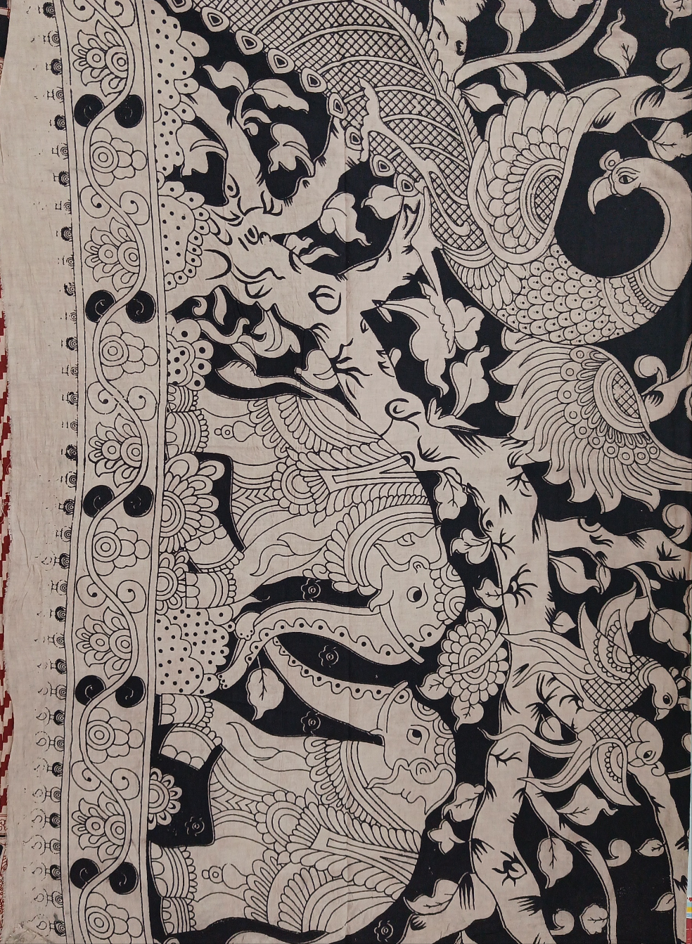 Kalamkari cotton 6yardz