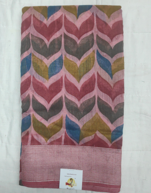 Fancy Semi Linen weightless sarees