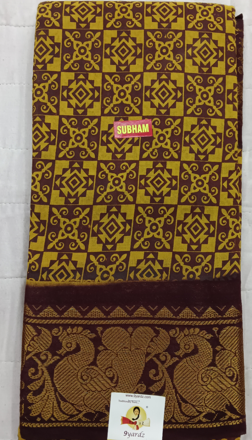 Sungudi cotton 6 yards