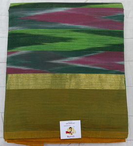 Ikat Cotton sarees 6Yardz