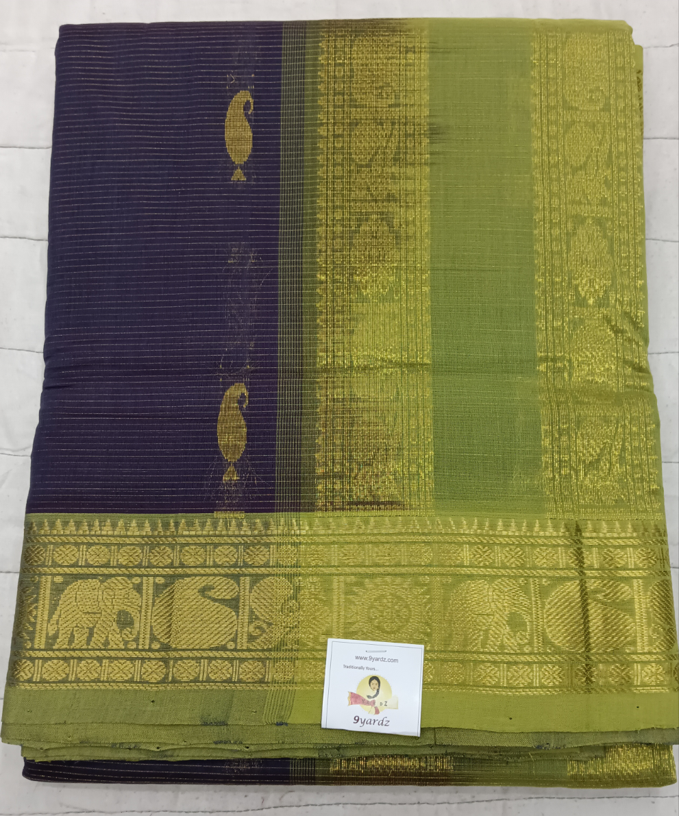 Mercirised/ Semi Gadwal Cotton vairaoosi madisar