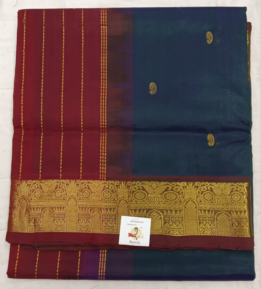 Pure silk cotton with butta