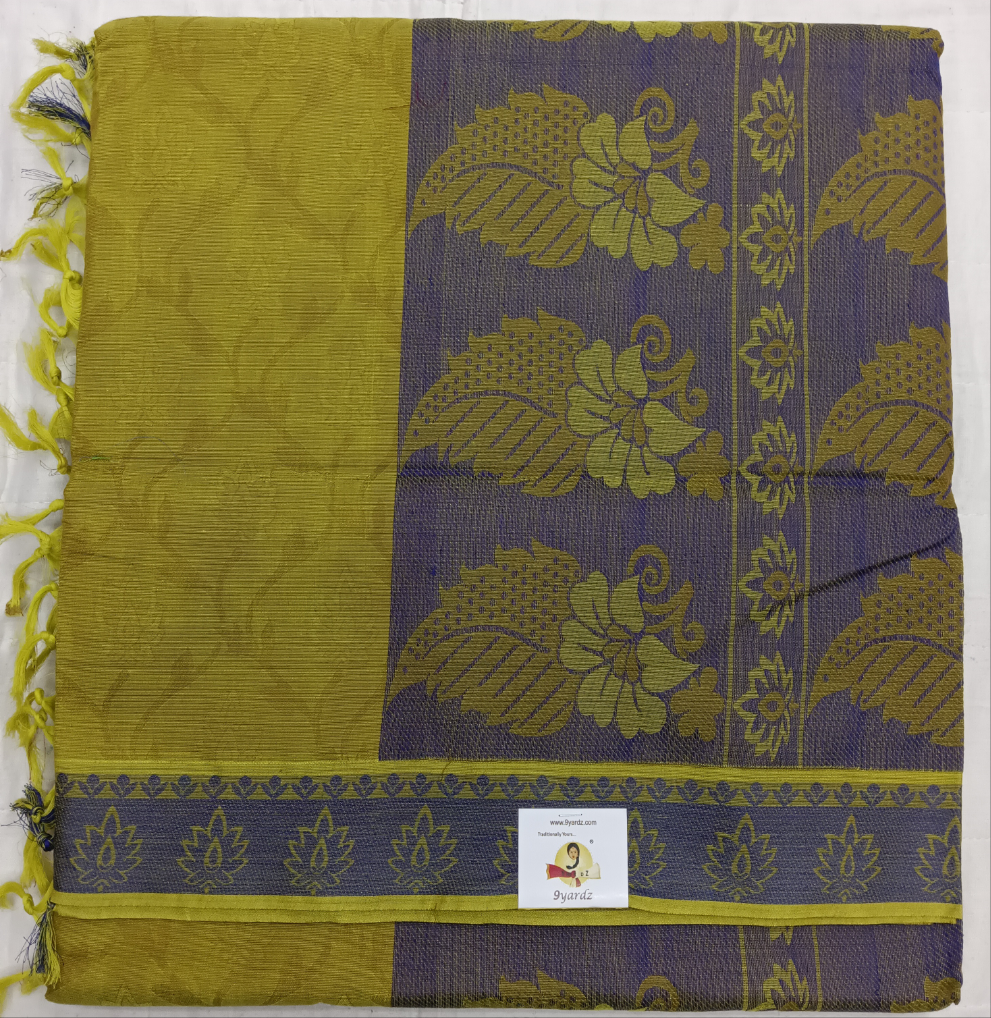 Rich Cotton Embossed sarees