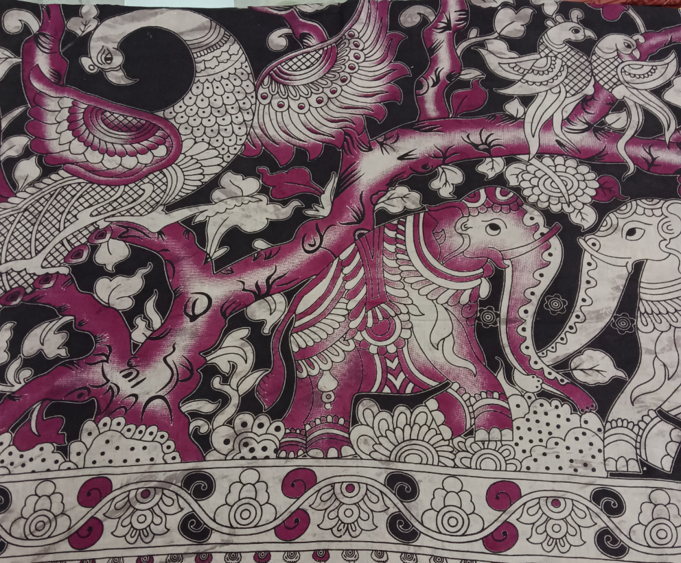 Kalamkari cotton 6yardz