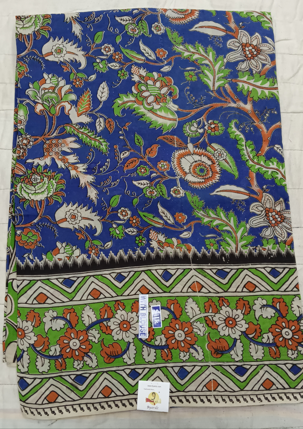 Kalamkari silk 6yardz