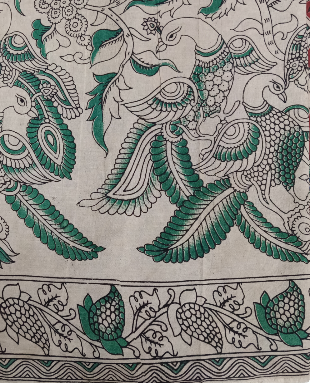 Kalamkari cotton 6yardz