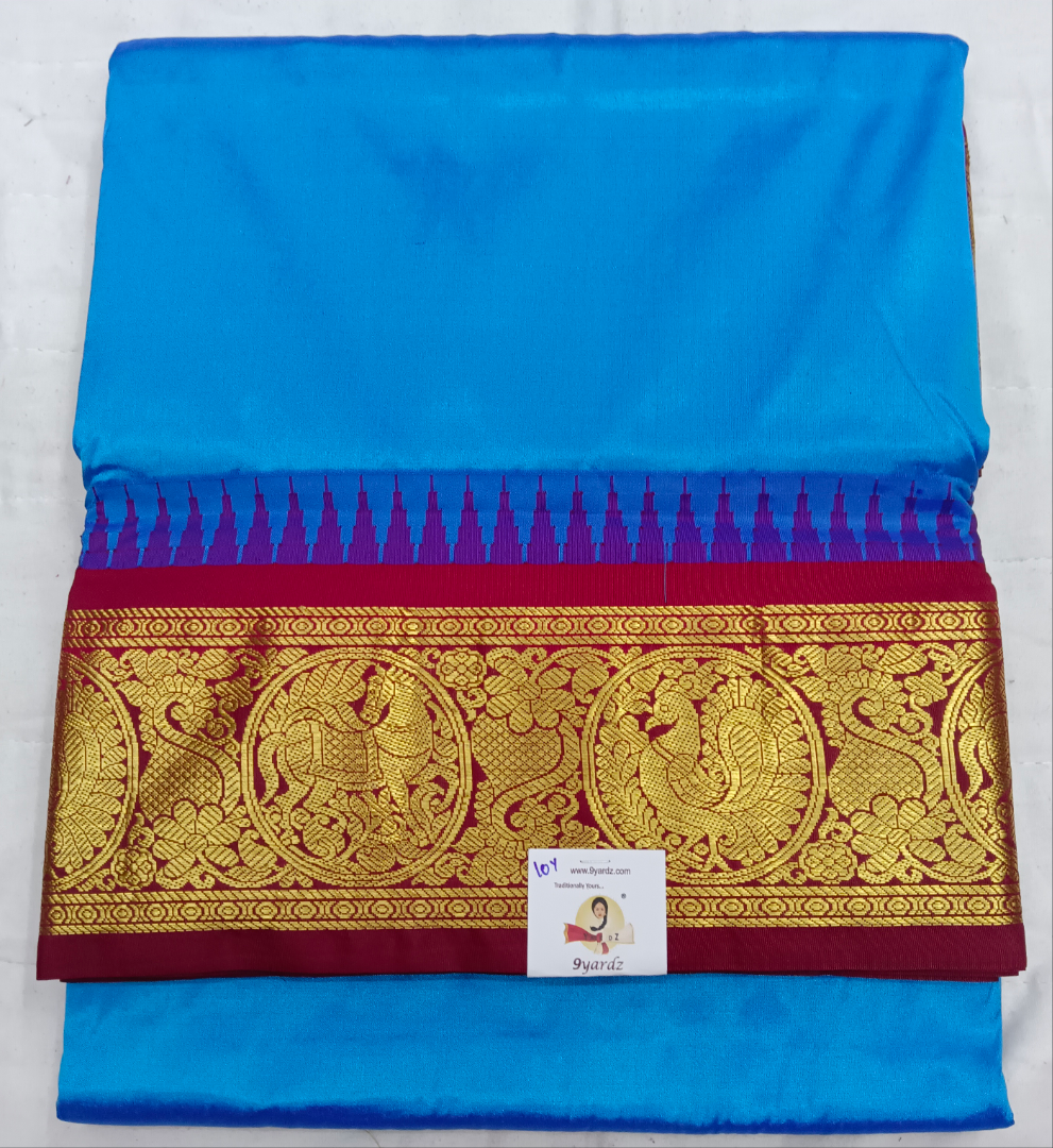 Pure silk 10yardz  saree
