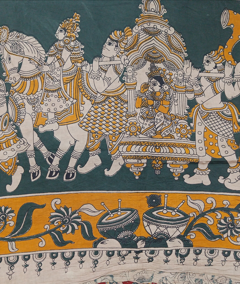 Kalamkari cotton 6yardz