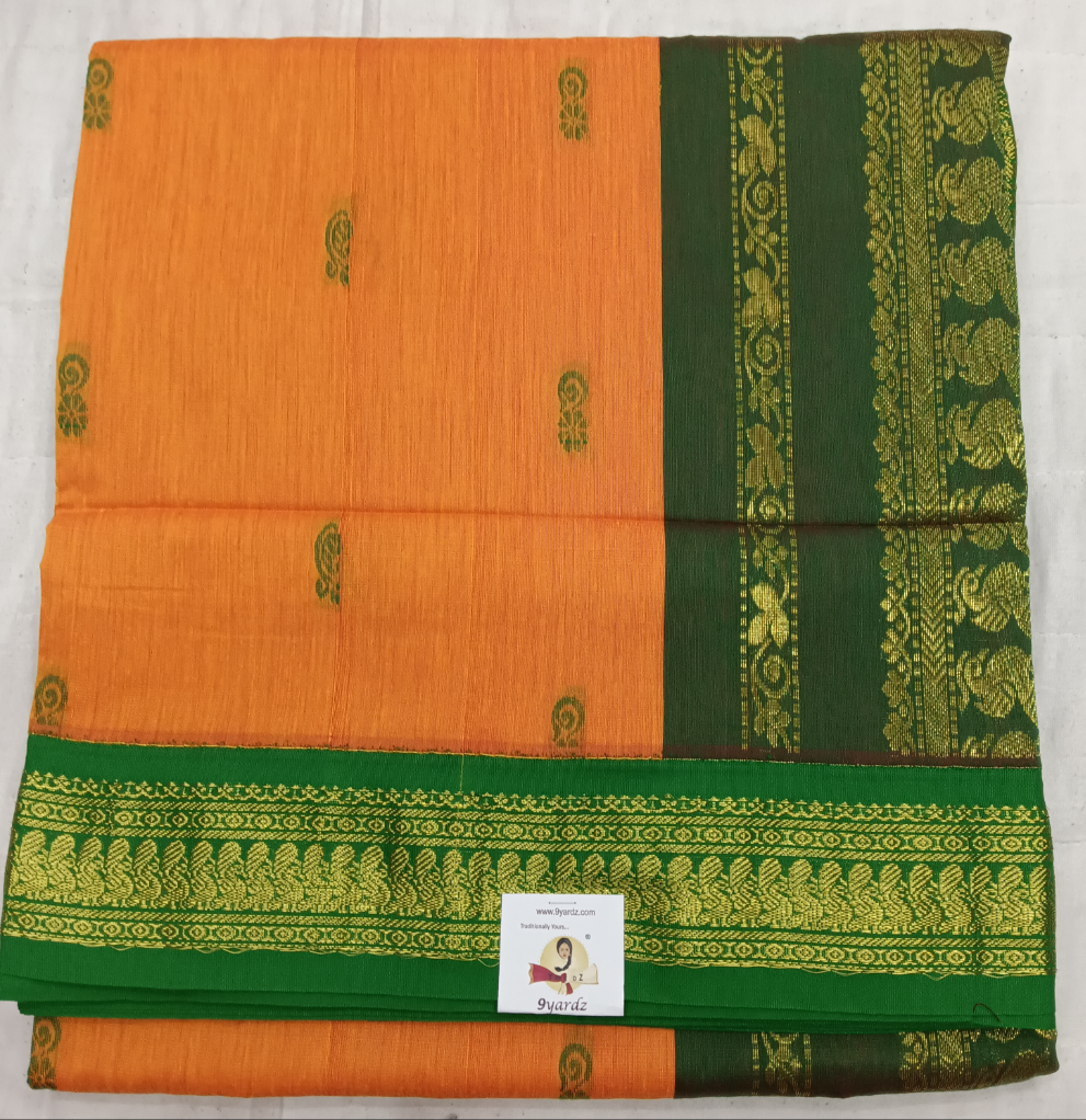 Kalyani Cotton Butta  9.5yards